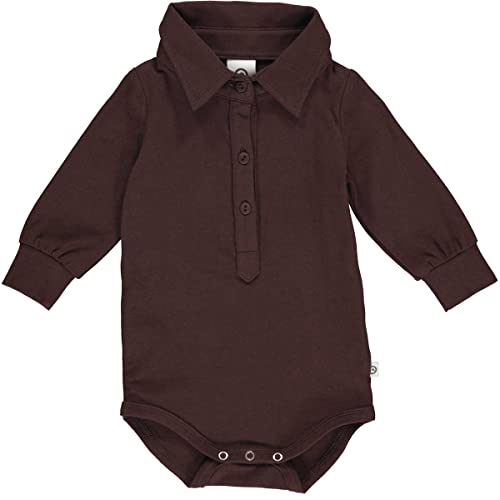 Müsli by Green Cotton Baby Boys Cozy me Shirt Body and Toddler Sleepers, Coffee, 56 von Müsli by Green Cotton