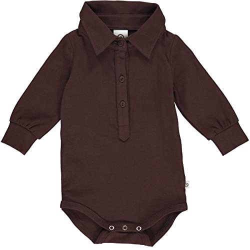 Müsli by Green Cotton Baby Boys Cozy me Shirt Body and Toddler Sleepers, Coffee, 92 von Müsli by Green Cotton