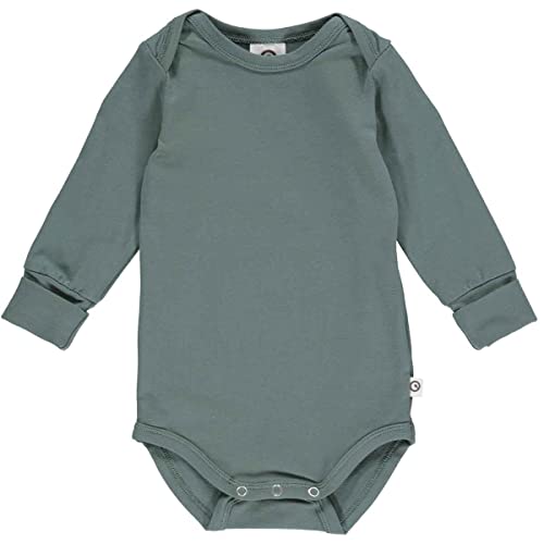 Müsli by Green Cotton Baby Boys Cozy me l/s Body Base Layer, Pine, 56 von Müsli by Green Cotton