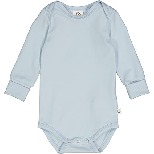 Müsli by Green Cotton Baby Boys Cozy me l/s Body Base Layer Underwear, Balsam Blue, 98 von Müsli by Green Cotton