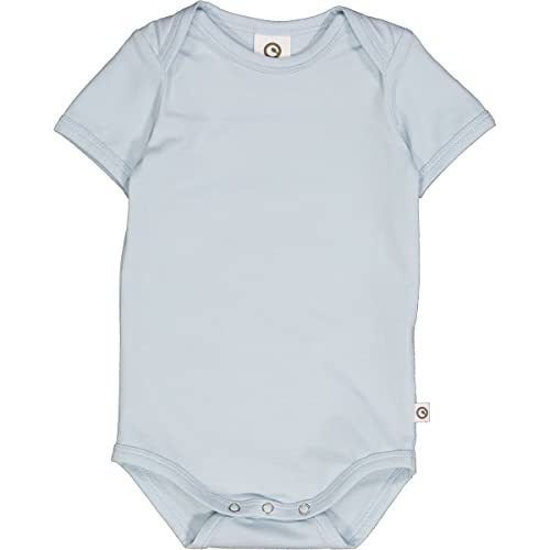 Müsli by Green Cotton Baby Boys Cozy me s/s Body Base Layer Underwear, Balsam Blue, 68 von Müsli by Green Cotton