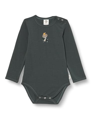 Müsli by Green Cotton Baby Boys Forest Snail l/s Body Base Layer, Balance Green, 92 Müsli by Green Cotton Baby Boys Forest Snail l/s Body Base Layer, Balance Green, 92 von müsli
