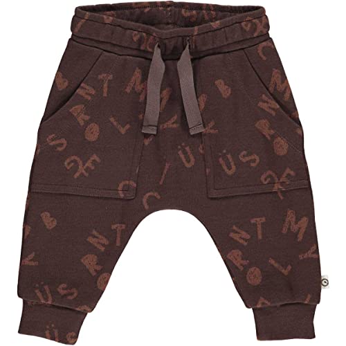 Müsli by Green Cotton Baby Boys Letter Pocket Casual Pants, Coffee, 86 von Müsli by Green Cotton