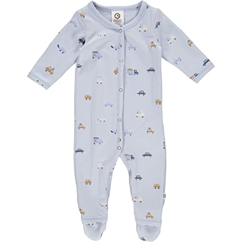 Müsli by Green Cotton Baby Boys Mini me Bodysuit with feet and Toddler Sleepers, Breezy, 56 von Müsli by Green Cotton