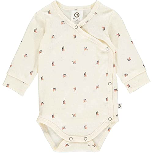 Müsli by Green Cotton Baby Boys Mini me l/s Body Base Layer, Buttercream/Night Blue/Spa Rose, 56 von Müsli by Green Cotton