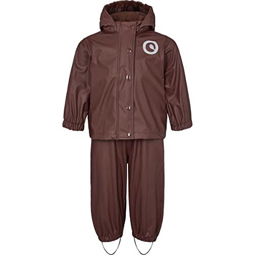 Müsli by Green Cotton Baby-Boys Rainwear Set, Coffee, 92 von Müsli by Green Cotton