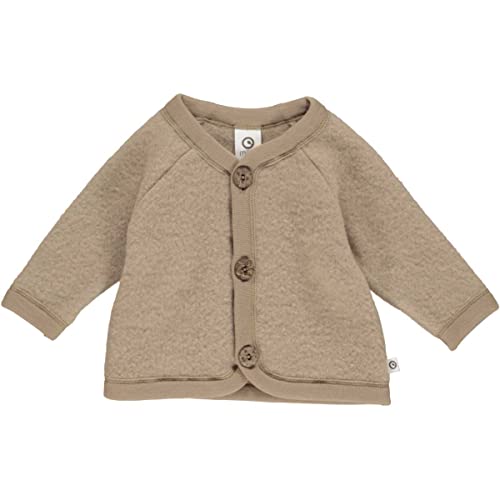 Müsli by Green Cotton Baby-Boys Woolly Fleece Jacket, Seed, 68/74 von Müsli by Green Cotton