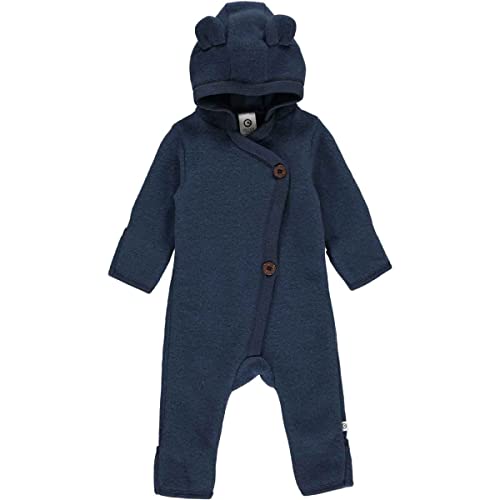 Müsli by Green Cotton Baby Boys Woolly Fleece Suit and Toddler Sleepers, Night Blue, 68/74 von Müsli by Green Cotton