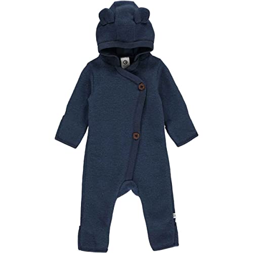 Müsli by Green Cotton Baby Boys Woolly Fleece Suit and Toddler Sleepers, Night Blue, 80/86 von Müsli by Green Cotton