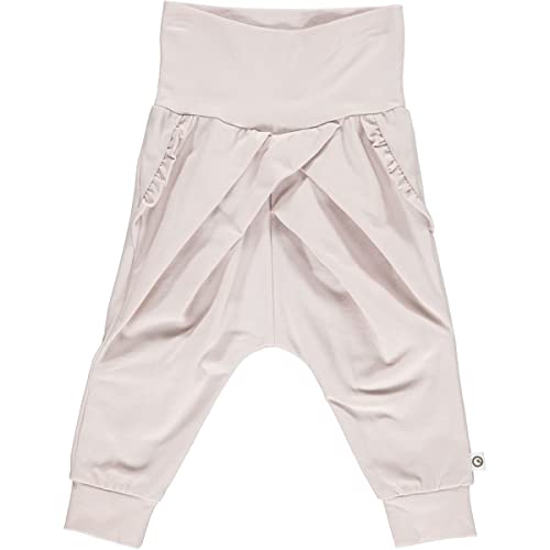 Müsli by Green Cotton Baby Girls Cozy me Gather Frill Casual Pants, Rose Moon, 86 von Müsli by Green Cotton