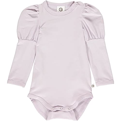 Müsli by Green Cotton Baby Girls Cozy me Puff l/s Body and Toddler Training Underwear, Soft Lilac, 74 von Müsli by Green Cotton