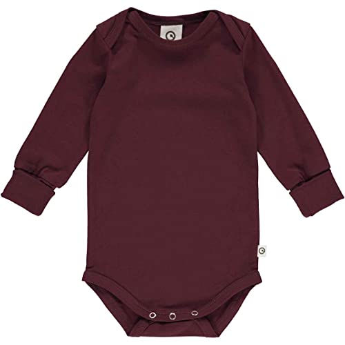 Müsli by Green Cotton Baby Girls Cozy me l/s Body Base Layer, Fig, 98 von Müsli by Green Cotton