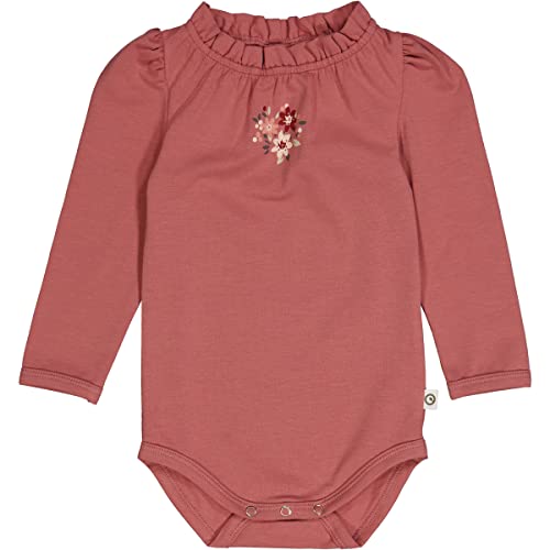 Müsli by Green Cotton Baby Girls Dahlia Print l/s Body Base Layer Underwear, Rose, 92 von Müsli by Green Cotton