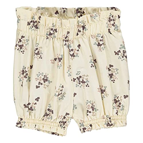 Müsli by Green Cotton Baby-Girls Flora poplin Bloomers Shorts, Buttercream, 56/62 von Müsli by Green Cotton