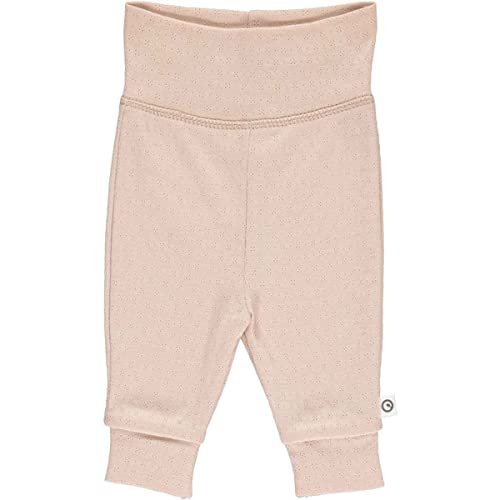 Müsli by Green Cotton Baby Girls Mini me solid Casual Pants, Spa Rose, 56 cm von Müsli by Green Cotton