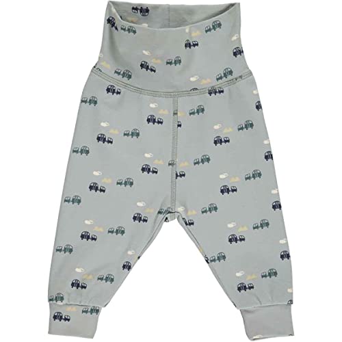 Müsli by Green Cotton Baby - Jungen Caravan Baby Casual Pants, Spa Green/Night Blue/Pine/Rye, 98 EU von Müsli by Green Cotton