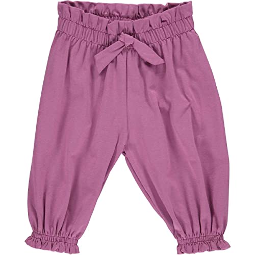 Müsli by Green Cotton Baby - Jungen Cozy Me Flared Baby Casual Pants, Boysenberry, 80 EU von Müsli by Green Cotton