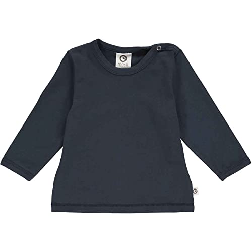 Müsli by Green Cotton Baby - Jungen Cozy Me L/S Baby T Shirt, Night Blue, 62 EU von Müsli by Green Cotton