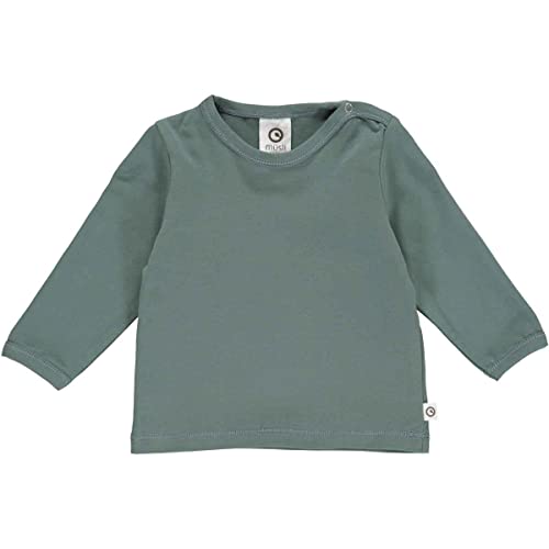 Müsli by Green Cotton Baby - Jungen Cozy Me L/S Baby T Shirt, Pine, 56 EU von Müsli by Green Cotton