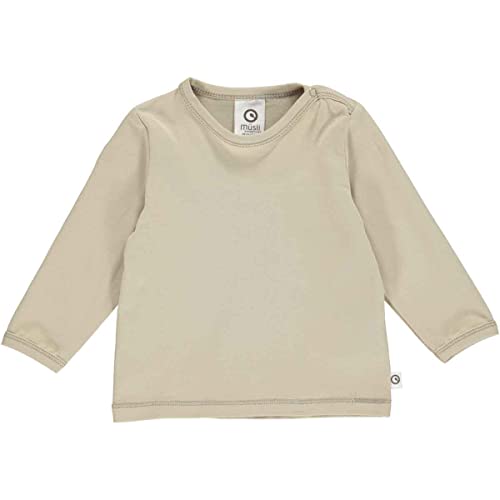 Müsli by Green Cotton Baby - Jungen Cozy Me L/S Baby T Shirt, Rye, 62 EU von Müsli by Green Cotton