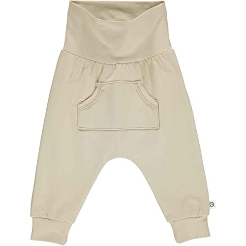 Müsli by Green Cotton Baby - Jungen Cozy Me Pocket Baby Casual Pants, Rye, 68 EU von Müsli by Green Cotton