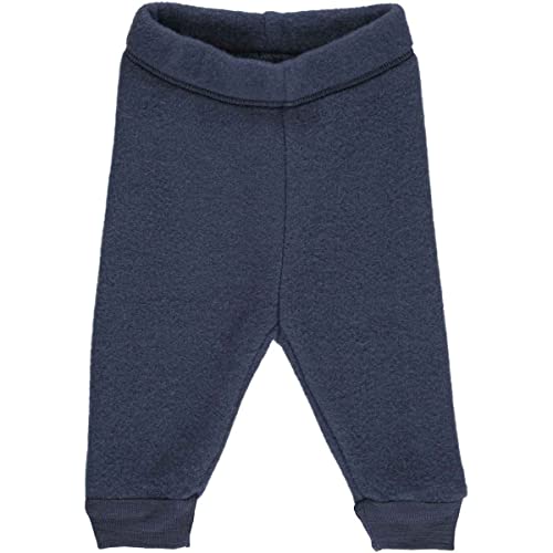 Müsli by Green Cotton Baby - Jungen Woolly Fleece Baby Casual Pants, Night Blue, 86 EU von Müsli by Green Cotton