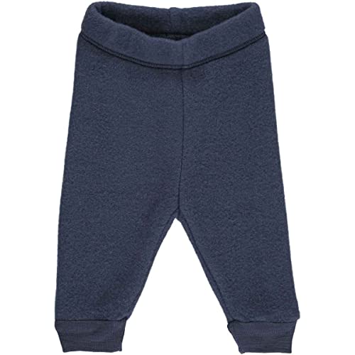 Müsli by Green Cotton Baby - Jungen Woolly Fleece Baby Casual Pants, Night Blue, 92 EU von Müsli by Green Cotton