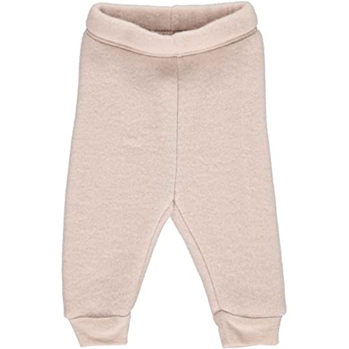 Müsli by Green Cotton Baby - Mädchen Woolly Fleece Baby Casual Pants, Spa Rose, 92 EU von Müsli by Green Cotton