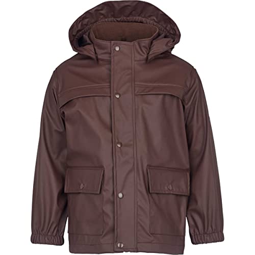Müsli by Green Cotton Boys Rainwear Jacket, Coffee, 134 von müsli