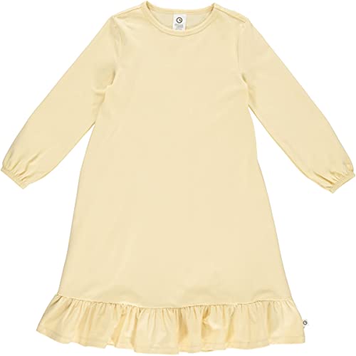 Müsli by Green Cotton Girl's Night Dress Nightgown, Calm Yellow, 104 von Müsli by Green Cotton