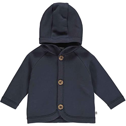 Müsli by Green Cotton Jungen Baby Cardigan Sweater, Night Blue, 62 EU von Müsli by Green Cotton