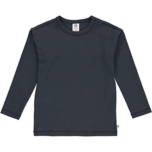 Müsli by Green Cotton Jungen Cozy Me Drop Shoulder L/S T Shirt, Night Blue, 122 EU von Müsli by Green Cotton