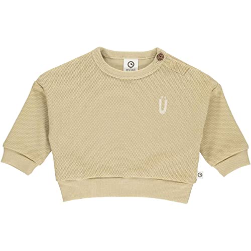 Müsli by Green Cotton Jungen Interlock Sweatshirt Baby Pullover Sweater, Rye, 86 EU von Müsli by Green Cotton