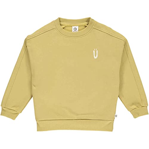 Müsli by Green Cotton Jungen Sweatshirt Pullover Sweater, Moss, 128 EU von Müsli by Green Cotton