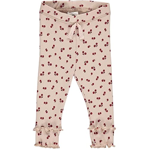 Müsli by Green Cotton Mädchen Berry Baby Leggings, Spa Rose/Fig/Berry Red, 62 EU von Müsli by Green Cotton