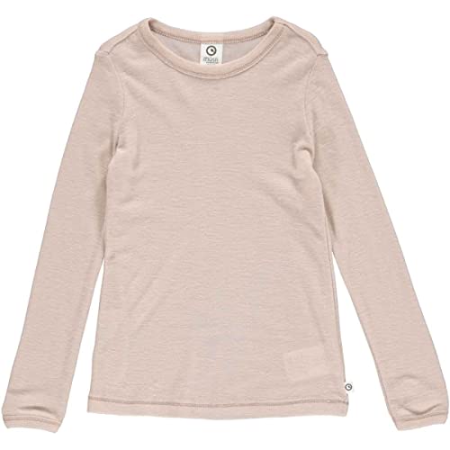 Müsli by Green Cotton Mädchen Woolly T Shirt, Spa Rose, 134 EU von Müsli by Green Cotton