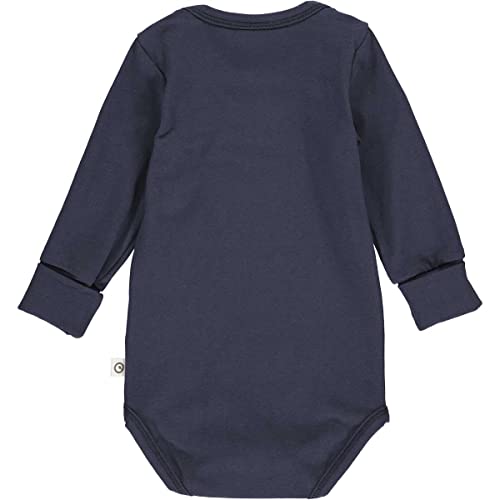 Müsli by Green Cotton Unisex Baby Cozy me Body and Toddler Sleepers, Night Blue, 62 von Müsli by Green Cotton