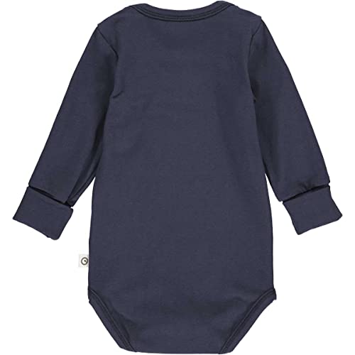 Müsli by Green Cotton Unisex Baby Cozy me Body and Toddler Sleepers, Night Blue, 68 von Müsli by Green Cotton