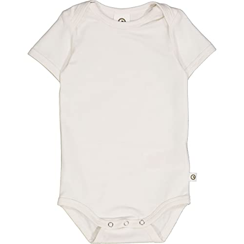 Müsli by Green Cotton Unisex Baby Cozy me s/s Body Base Layer Underwear, Balsam Cream, 92 von Müsli by Green Cotton