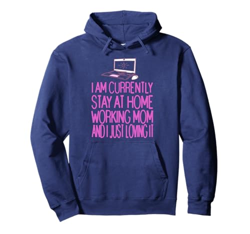Derzeit Zu Hause Arbeitende Mama Lustiger Humor Spruch Pullover Hoodie Derzeit Zu Hause Arbeitende Mama Lustiger Humor Spruch Pullover Hoodie von Mütter Im Homeoffice Mit Positiver Energie