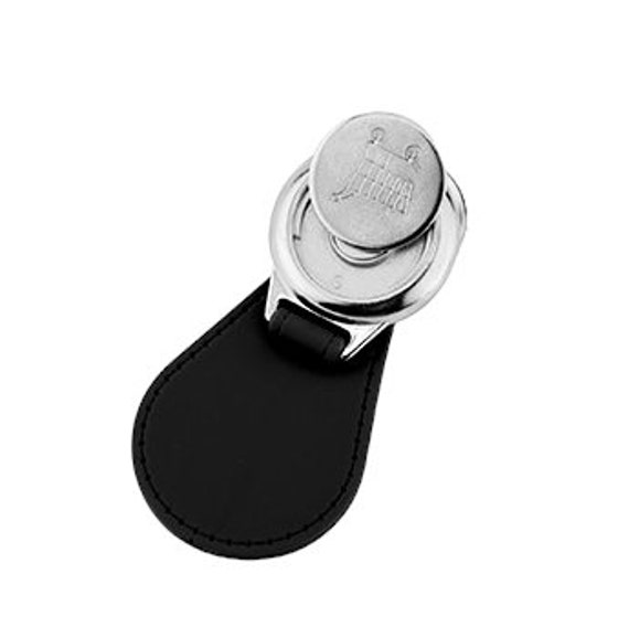 Personalisierbarer Schlüsselanhänger Aus Metall Und Kunstleder Mit Einkaufswagen Chip, Custom, Individualisierbar, Logo von Muetzenfritze