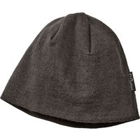 Beanie-Mütze aus reiner Merinowolle, granit von Mufflon