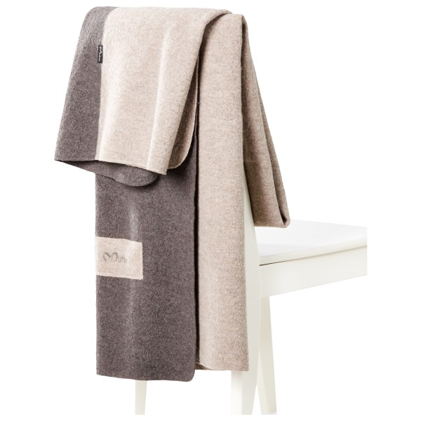 Mufflon - Blanket Logo - Decke Gr 200 x 140 cm grau von Mufflon
