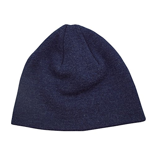 Mufflon Damen/Herren Mütze Storm Schurwolle, Nightblue, One Size von Mufflon