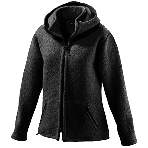 Mufflon Damen Wolljacke Mu- Jula W300 Anthra dunkelgrau - S von Mufflon