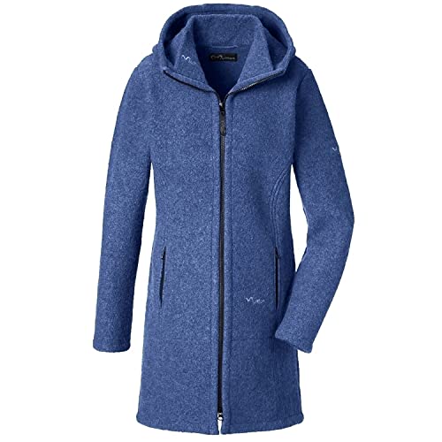 Mufflon Damen Wollmantel Mu-Rika Atlantic blau - XS von Mufflon