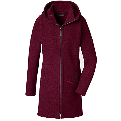 Mufflon Damen Wollmantel Mu-Rika Berry weinrot - M Mufflon Damen Wollmantel Mu-Rika Berry weinrot - M von Mufflon
