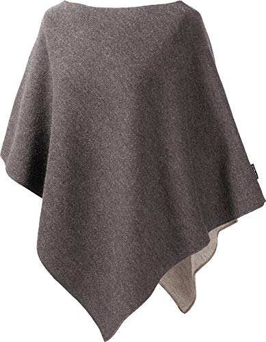 Mufflon Extra Poncho granit/stone one size von Mufflon