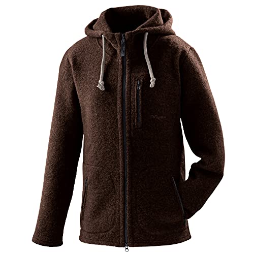 Mufflon Herren Wolljacke Mu- Bob W100 braun - M von Mufflon