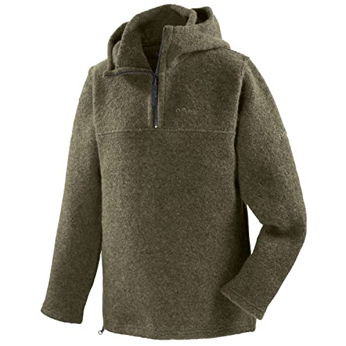 Mufflon Herren Wollpullover Mu- Tjark W300 Forest Oliv grün - L von Mufflon